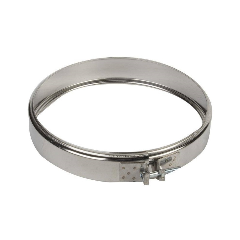 Хомут обжимной, ф 210, AISI 439/0,5мм, h=46мм												